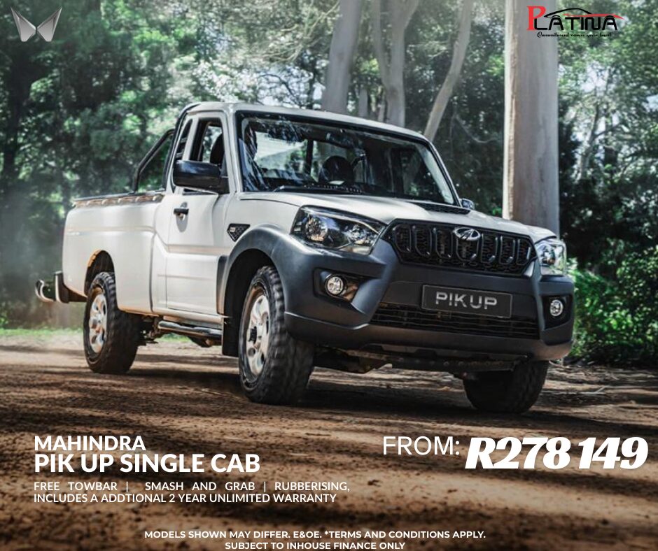 Mahindra Pik Up S/C image from Platina Group