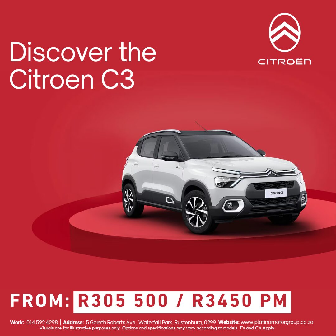 Citroën Aircross C3 image from Platina Group