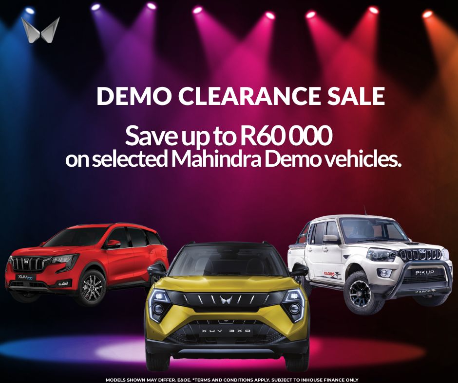 MAHINDRA DEMO CLEARANCE image from Platina Group