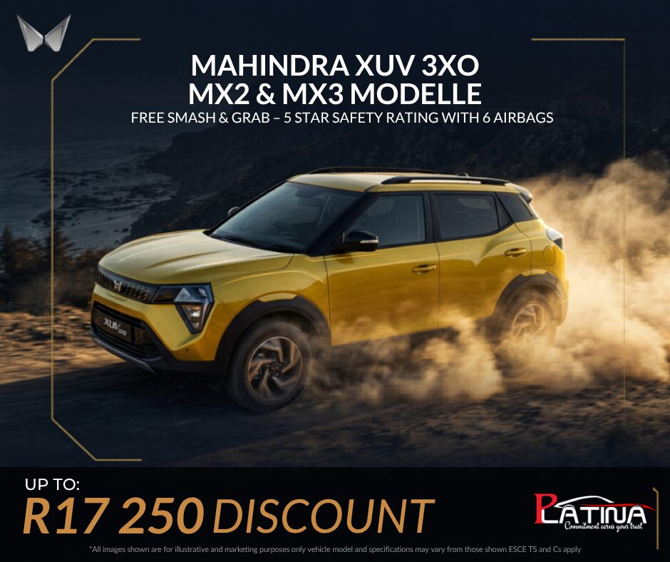 Mahindra 3XO image from Platina Group