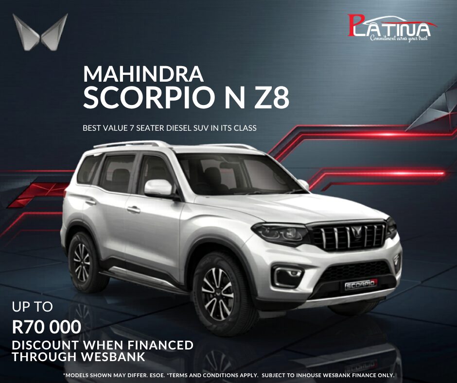Mahindra Scorpio N Z8 4X4 A/T image from Platina Group