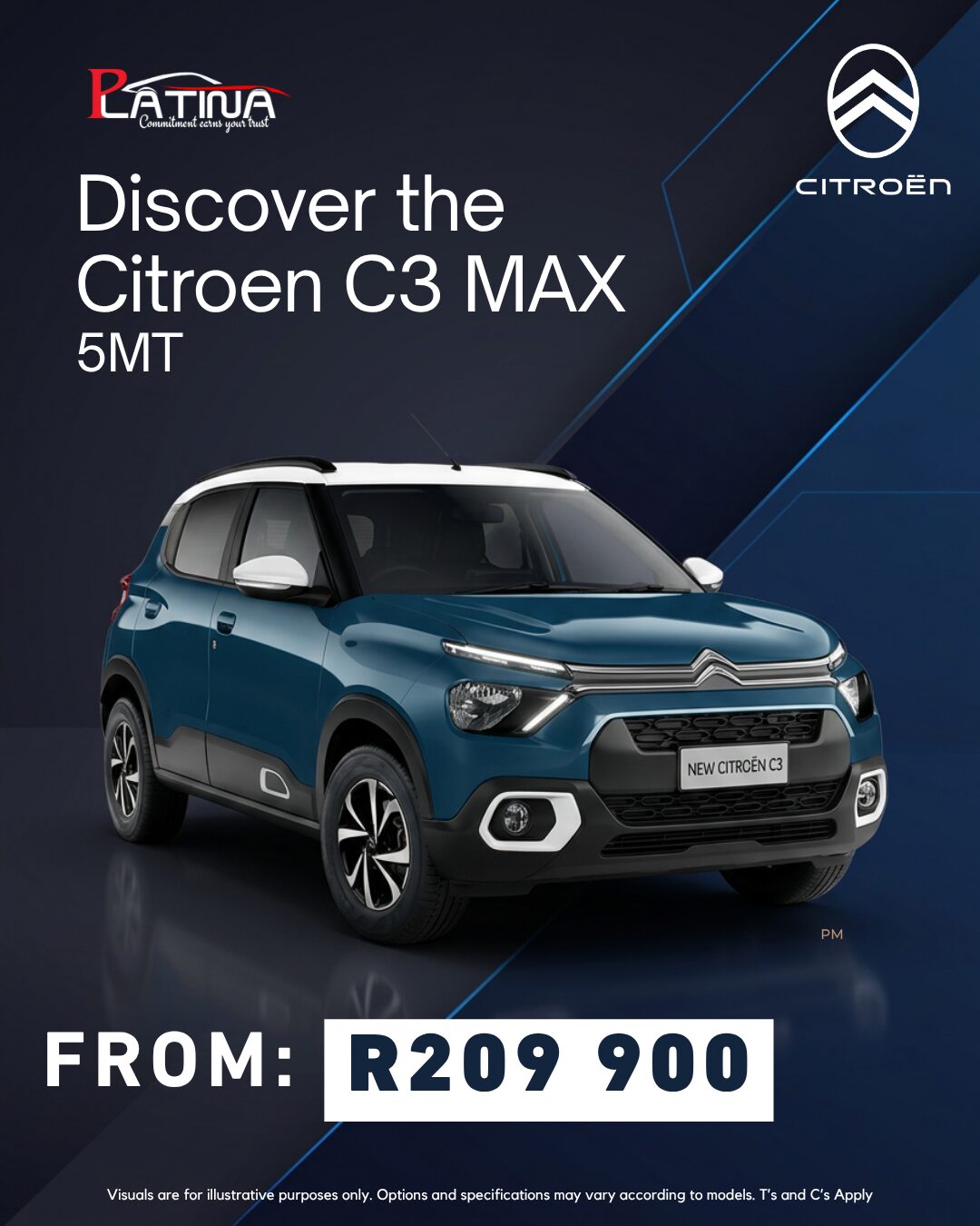 Citroën C3 Max image from Platina Group