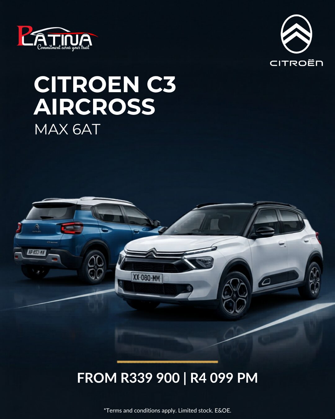 Citroën Aircross C3 image from Platina Group