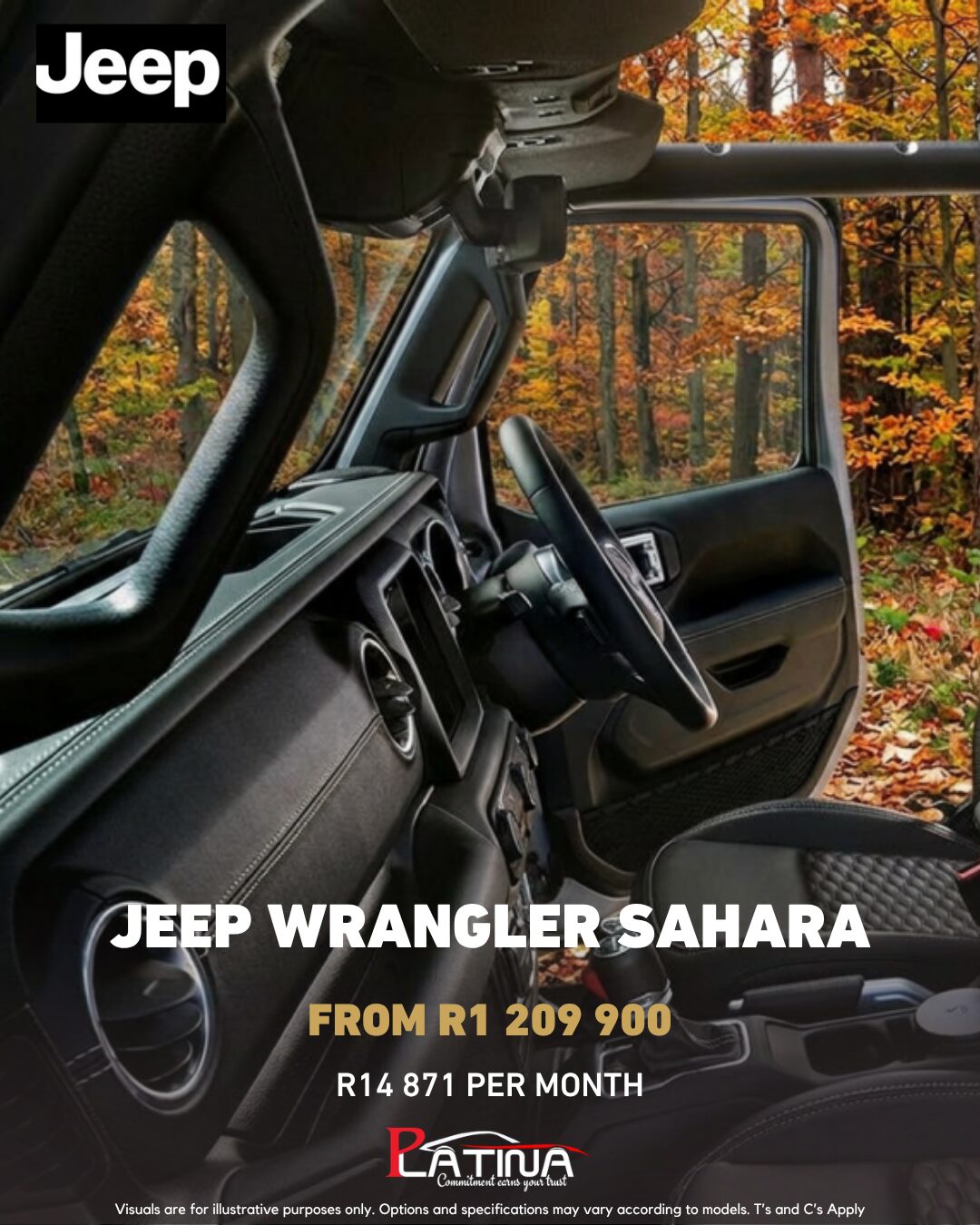 Jeep Wrangler Sahara image from Platina Group
