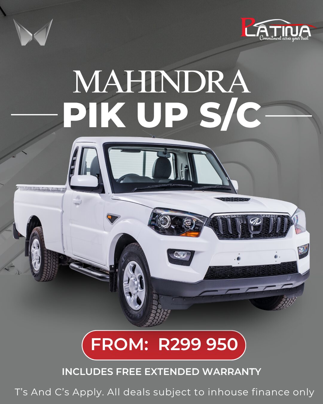 Mahindra Pik Up SC image from Platina Group
