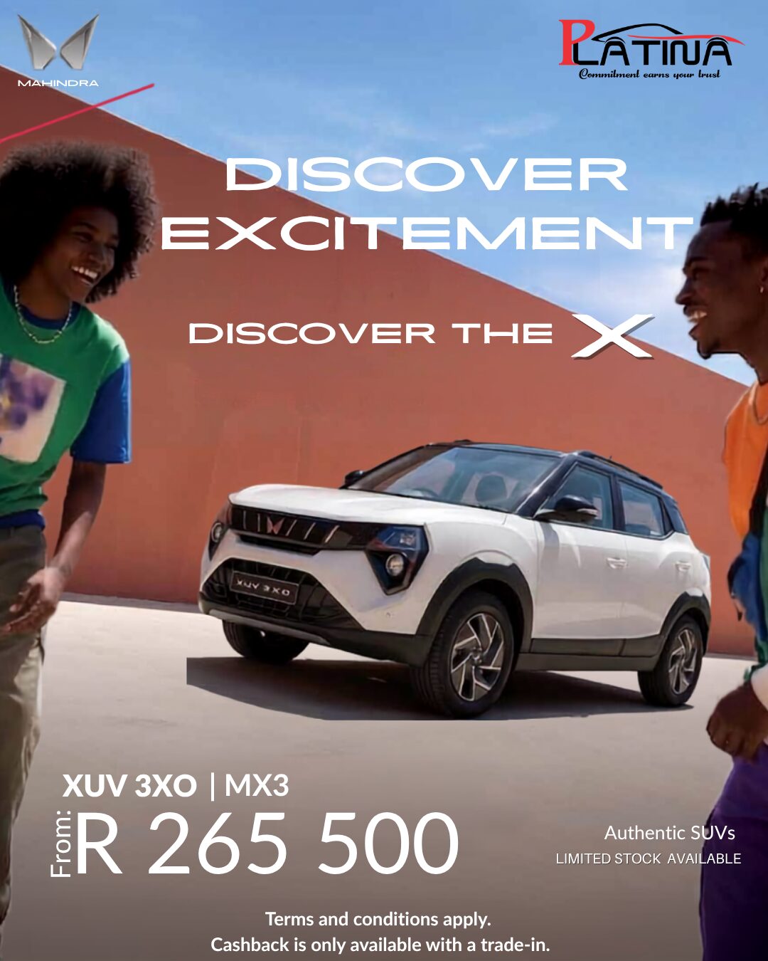 Mahindra 3XO MX3 image from Platina Group