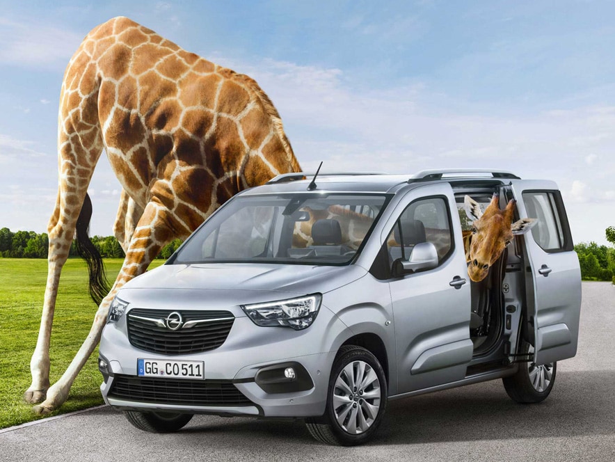 Opel Combo Life and the Opel Zafira Life